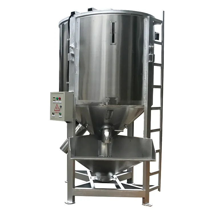 Mezclador de Alimento de Tornillo Vertical de Acero Inoxidable para Gránulos