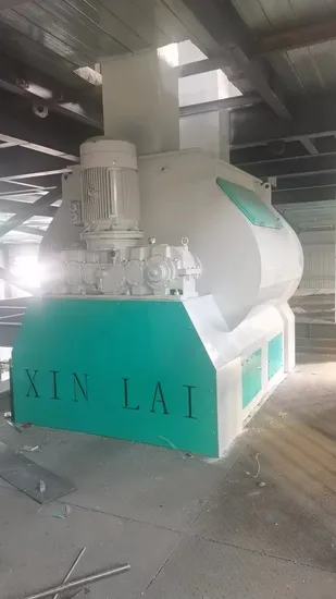 High-Efficiency Single Shaft Paddle Feed Mixer for Farms