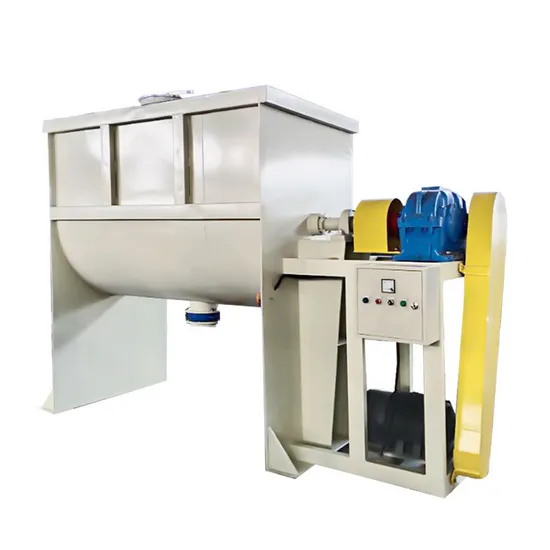 Industrial Stainless Steel Ribbon Feed Mixer Machine