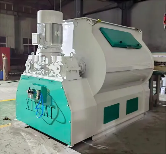 High-Efficiency Single Shaft Paddle Feed Mixer for Farms